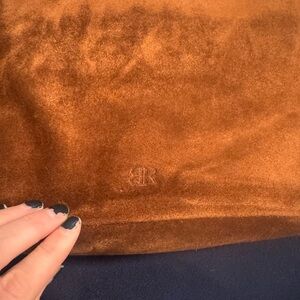 Banana republic suede bag